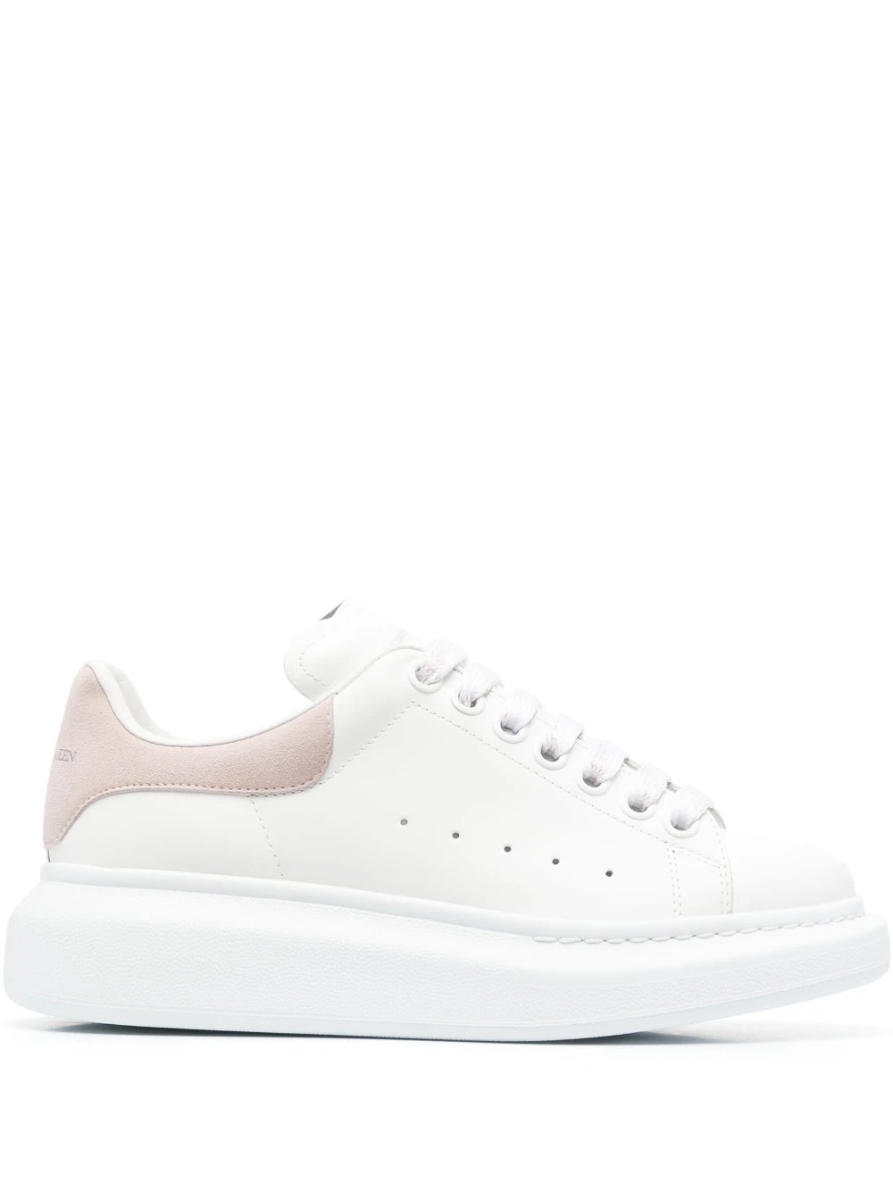 White Oversized Sneakers With Patchouli Suede Spoiler ALEXANDER